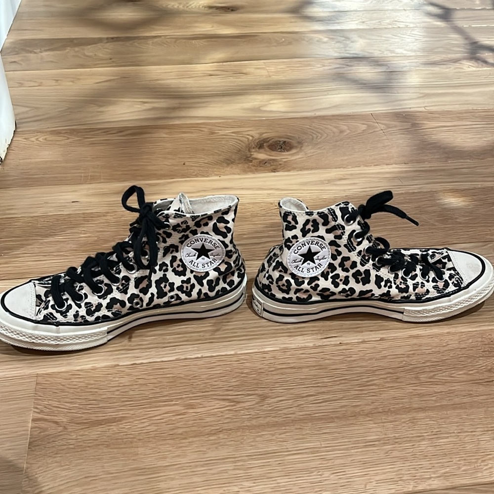 Cheetah Print Converse - Picture 2 of 4